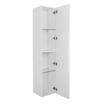 Шкаф пенал BelBagno Uno 33 см Темно-серый матовый UNO-1600-1A-SC-GSO