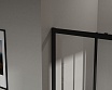 Душевая дверь Vincea Сити (City) VDS-5CT2170CLB 170x195 черный, прозрачная
