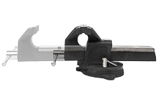 Тиски стальные усиленные поворотные с наковальней Rockforce 8&quot;-200 мм RF-6540908(59933)