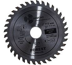 Диск пильный по дереву (115х22.23 мм; 36Т) TRIO-DIAMOND FLL826