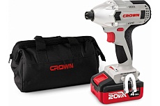 Аккумуляторный ударный винтоверт Crown CT22021HX-4 TB