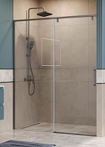 Душевая дверь BelBagno SOFT_CLOSE-1-BF-1-160-C-GM 160x200 прозрачная, оружейная сталь