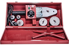 Аппарат для сварки пласт труб Kronwerk КW800 800 Вт, 300 C, насадки 20-25-32-40-50-63 мм, меткейс 94214