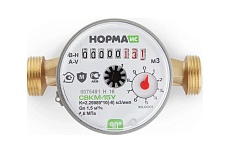Счетчик воды Норма ИС СВКМ-15У 80 мм с комплектом присоединения 100091