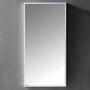 Зеркало Abber Stein 40x80 см, белый AS6640