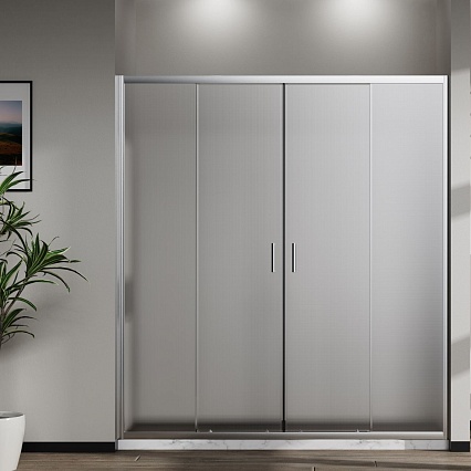 Душевая дверь Vincea Сити (City) VDS-5CT2170MT 170x195 хром, текстурное