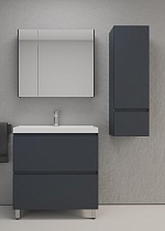 Мебель для ванной Style Line Манхэттен 70 см напольная, графит