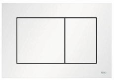 Кнопка смыва TECE Now 9240417 пластик, белый матовый