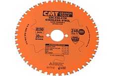 Диск пильный по нержавеющей стали (190X1.8/1.4X30 мм; Z48; HWG) CMT 226.548.07M