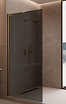 Душевая перегородка Vincea Волк-Ин (Walk-In) VLSW-1H120CGG 120x200 брашированное золото, тонированное