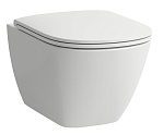 Подвесной унитаз Laufen Lua 8.2008.0.000.000.1 безободковый
