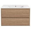 Тумба с раковиной Vincea Gio new 80 см N.Oak