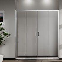 Душевая дверь Vincea Сити (City) VDS-5CT2170CL 170x195 хром, прозрачная