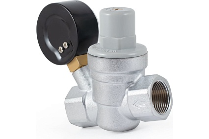Редуктор давления PROFACTOR мембранный, с манометром, 3/4" PF PRV 254G