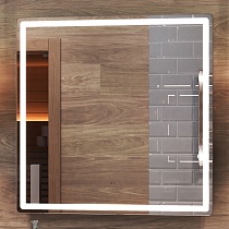Зеркало Vigo Geometry Comfort 70 см с подсветкой и антипар