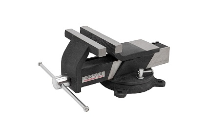 Тиски стальные поворотные с наковальней Rockforce 4" - 100 мм RF-6540804(59928)