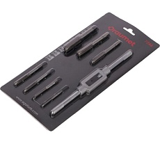 Метчики Draumet комплект 8 шт. M3-M12 7246
