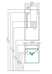 Тумба с раковиной Акватон Эклипс 46 М L подвесная, эбони светлый 1A1728K1EK49L