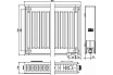 Стальной панельный радиатор Kermi Profil-V FTV 22/500/900 нижнее подключение белый RAL 9016 FTV220500901R2Y RG008V7E3S5CE7