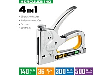 Степлер Stayer Hercules-140 стальной корпус, тип 140, 36, 300, 500 31510_z02
