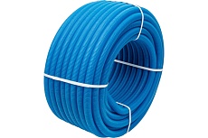 Гофра Uni-Fitt 25 мм, синяя, для труб 16 мм, 50 м 583B2505