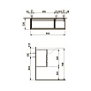 Мебель для ванной Laufen Alessi 120 см L
