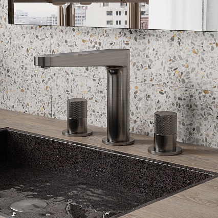 Смеситель для раковины WasserKRAFT Tauber 6435, никель