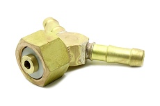 Тройник пропановый латунь с резьбой СП 21.8 мм левой СваркаДжет 4301010803004