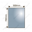 Зеркало Melana MLN-LED012 50 см