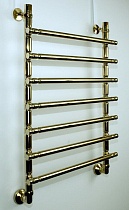 Полотенцесушитель водяной Двин Bubble3 1"-3/4"-1/2" 56x60 золото