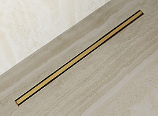 Трап для душа RGW SDR-54Gb 80 см брашированное золото 79215480-06