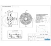Осевой вентилятор АРКАИМ 450 мм, 380 Вольт. Поток: всасывание. YWF4D-450S-102/60-G