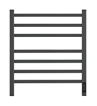 Полотенцесушитель электрический Point Вега PN71856GB П7 50x60 диммер справа, графит блеск