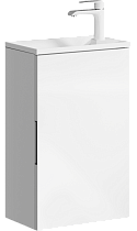 Тумба с раковиной Aqwella Accent 40 см белый