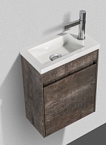 Тумба с раковиной BelBagno Pietra Mini 40 см, левосторонняя, Stone