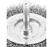 Кордщетка стальная плоская для дрели 75 мм MONOGRAM 106-885