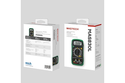Цифровой мультиметр Mastech MAS830L 13-2007