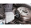 Щетка дисковая витая с хвостовиком 75 мм, проволока - INOX 0.50 мм DeBever DB80163380