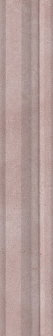 Бордюр Kerama Marazzi Марсо розовый обрезной 5х30 см, BLC020R