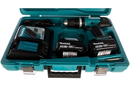 Аккумуляторная дрель Makita DHP453RFE