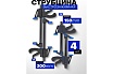 Комплект струбцин быстрозажимных Forsage 4 предмета (6 2шт, 12 2шт) F-38404(60271)