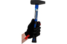 Кованый молоток Toolberg фибергласовая обрезиненная ручка 800 г 90002912641