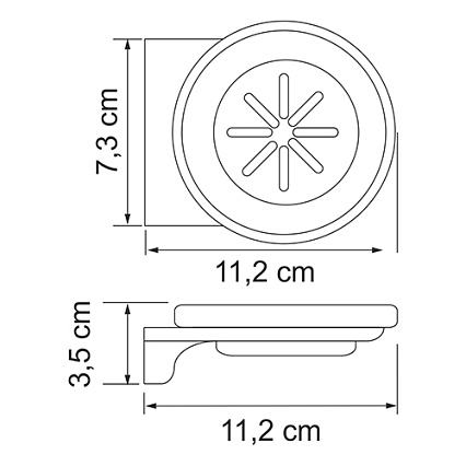 Мыльница WasserKRAFT Kammel K-8329