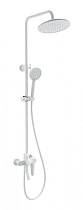 Душевая стойка Wonzon&Woghand WW-B2168-A-MW белый матовый