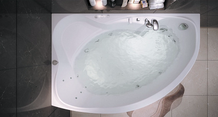 Акриловая ванна Aquanet Jamaica 160x110 L/R