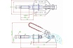 Зажим шатунного типа HS CLAMP HS-302-FM