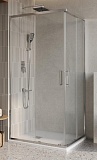 Душевой уголок BelBagno LUCE-AH-2-120/90-C-Cr 120x90 прозрачный, хром