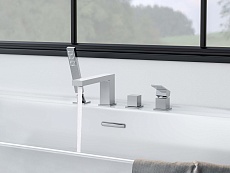 Смеситель на борт ванны Aquatek Либра AQ1648CR хром