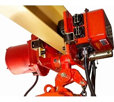 Цепная передвижная электрическая таль OCALIFT 02-01S г/п 2 тонны, высота 12М, 380В OCA0201ST12m