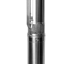 Скважинный насос AQUARIO с плавным пуском ASP1E-100-75(P) с встроенным конденсатором, кабель 60 м 3011